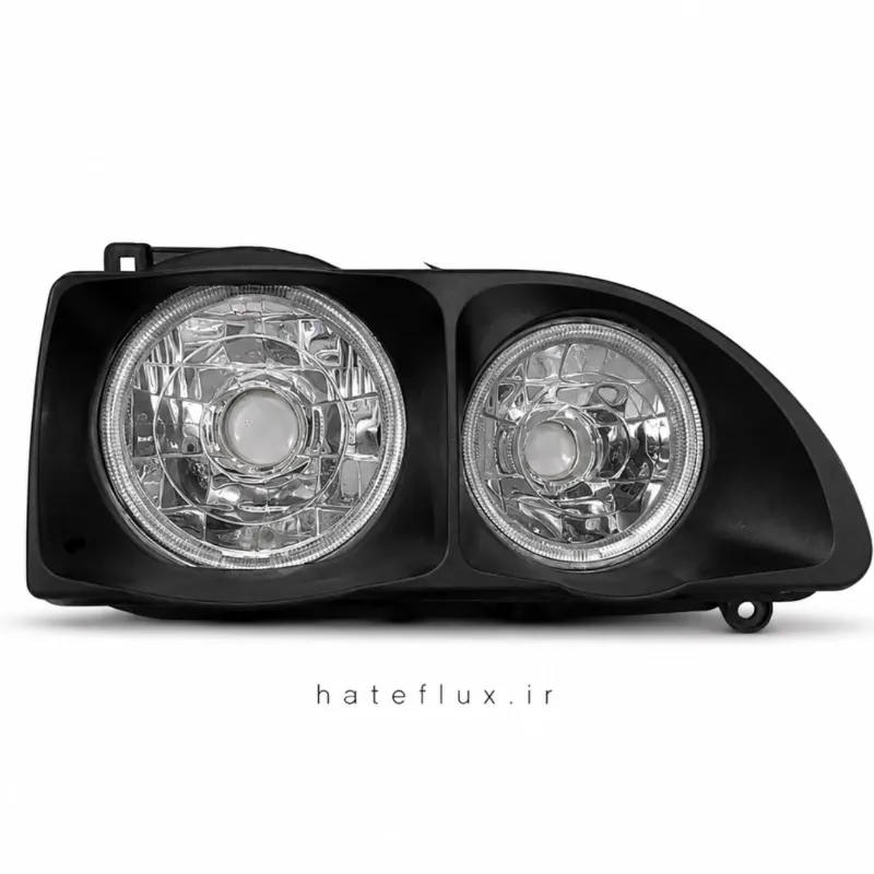 تصویر چراغ جلوی ان جی کو njco مناسب پراید صبا و ۱۳۱( مدل دبل)
