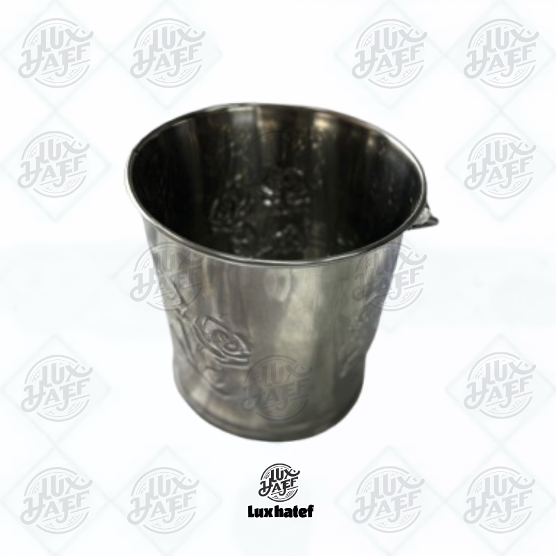 سطل استیل دسته دار ۲ لیتری