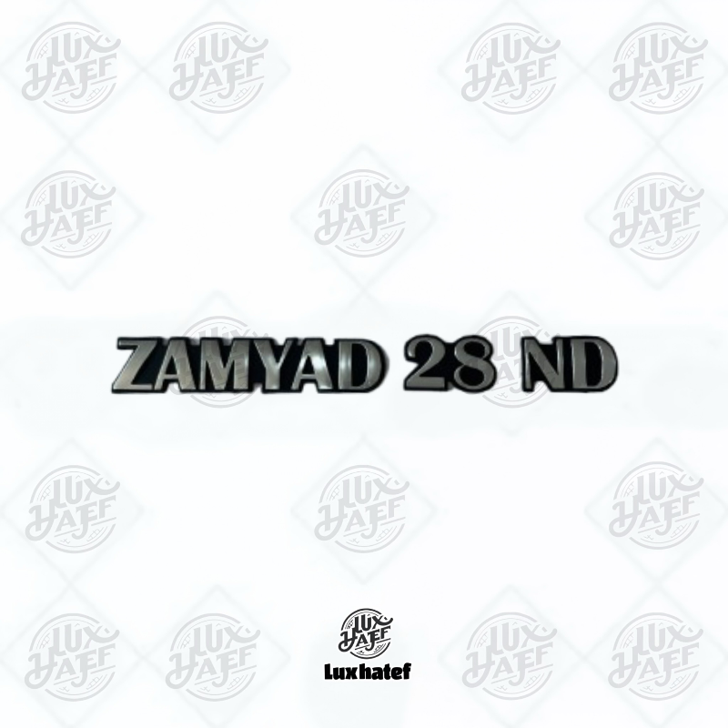 آرم بغل گلگیر ZAMYAD 28 ND چسبی نیسان (جفت)